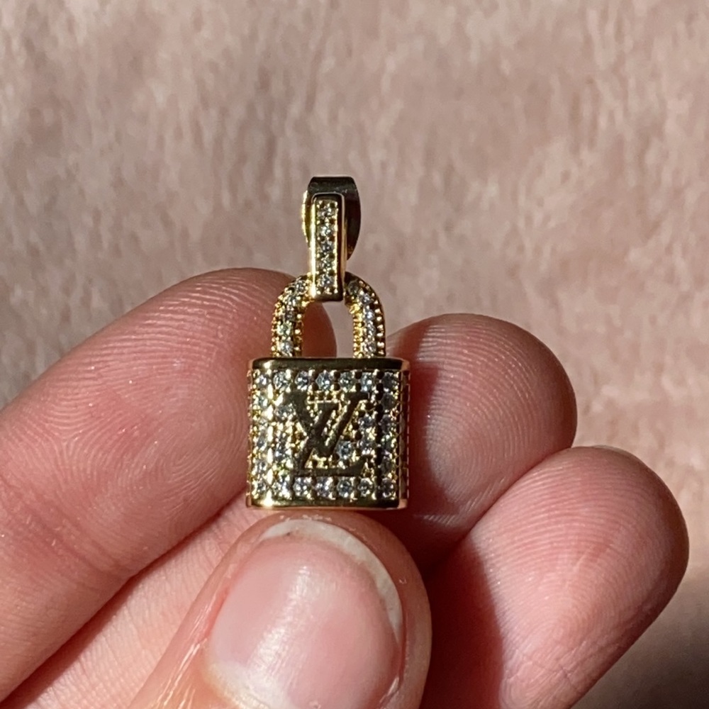 Designer Inspired Earrings Gold - Picture 2 of 8
